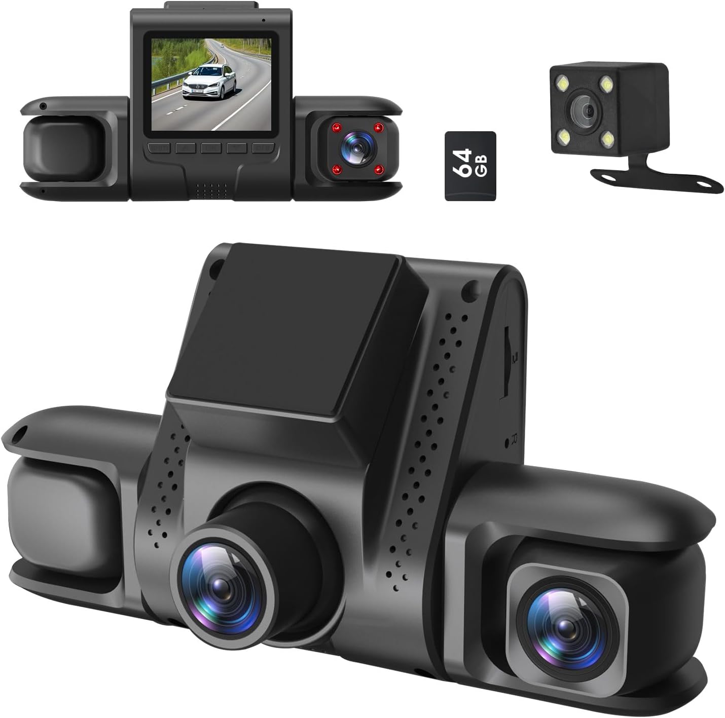NUEVA DASHCAM KRAKEN 4 LENTES